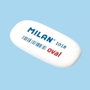 Milan Goma de Borrar 1012 Miga de Pan Ovalada Blanca - Caja de 12 unidades